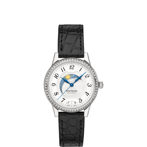 Montblanc Boheme Day & Night Stainless Steel / Diamond / Alligator 114732