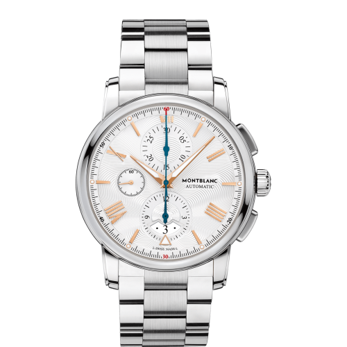 Montblanc 4810 Chronograph Stainless Steel / Silver / Bracelet 114856