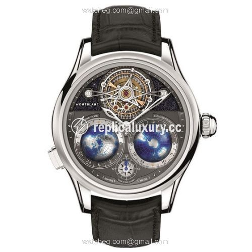 Montblanc Tourbillon Cylindrique Geospheres Night Sky 115053
