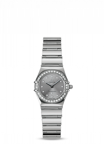 Omega Constellation Quartz 25.5 My Choice White Gold / Diamond / Grey 1165.36.00