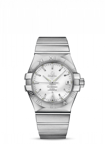 Omega Constellation Co-Axial 35 Stainless Steel / Silver 123.10.35.20.02.001