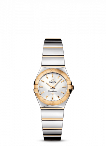 Omega Constellation Quartz 24 Polished Stainless Steel / Yellow Gold / Silver 123.20.24.60.02.004