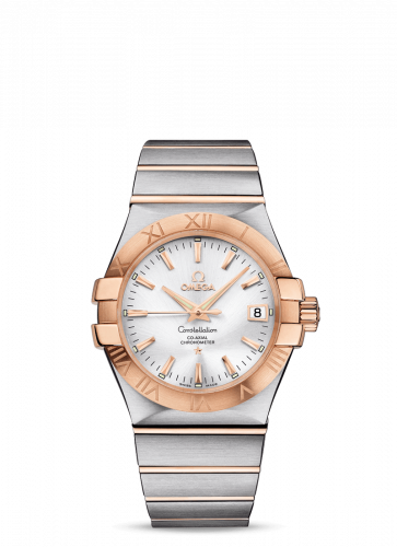 Omega Constellation Co-Axial 35 Stainless Steel / Red Gold / Silver 123.20.35.20.02.001