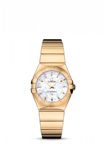 Omega Constellation Quartz 27 Polished Yellow Gold / MOP 123.50.27.60.05.004