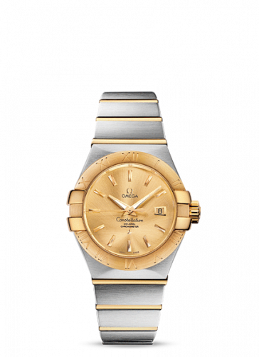 Omega Constellation Co-Axial 31 Stainless Steel / Yellow Gold / Champagne 123.20.31.20.08.001