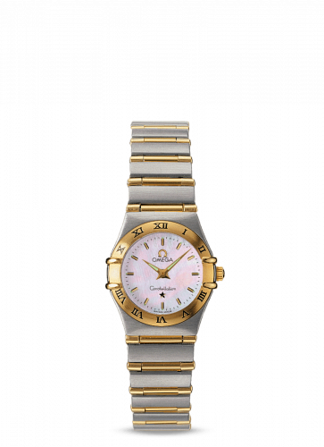 Omega Constellation Quartz 22.5 My Choice Stainless Steel / Yellow Gold / MOP 1262.70.00