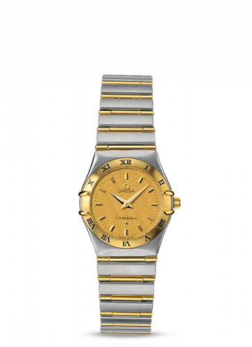 Omega Constellation Quartz 25.5 '95 Stainless Steel / Yellow Gold / Champagne 1272.10.00