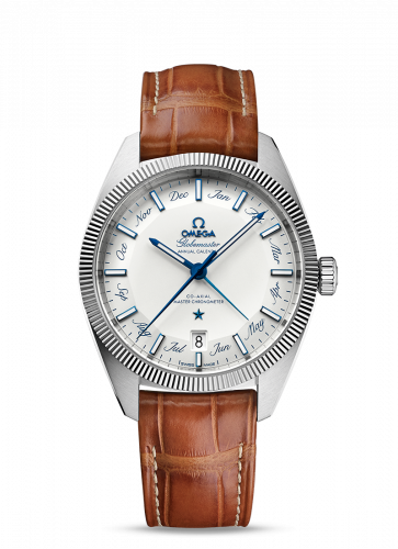 Omega Globemaster Annual Calendar Stainless Steel / White 130.33.41.22.02.001