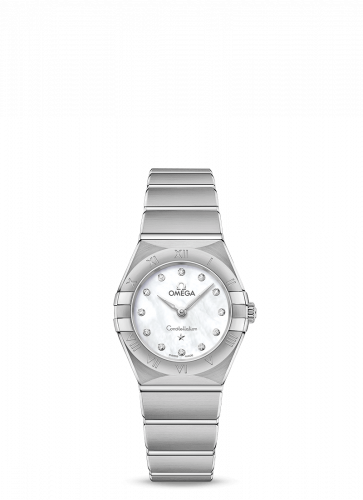 Omega Constellation Manhattan 25 Quartz Stainless Steel / MOP 131.10.25.60.55.001