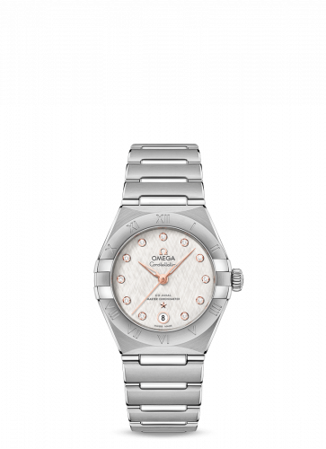 Omega Constellation Manhattan 29 Co-Axial Master Chronometer Stainless Steel / Silk Diamond 131.10.29.20.52.001