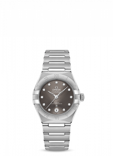 Omega Constellation Manhattan 29 Co-Axial Master Chronometer Stainless Steel / Grey - Diamond 131.10.29.20.56.001