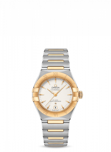Omega Constellation Manhattan 29 Co-Axial Master Chronometer Stainless Steel / Yellow Gold / Silver 131.20.29.20.02.002