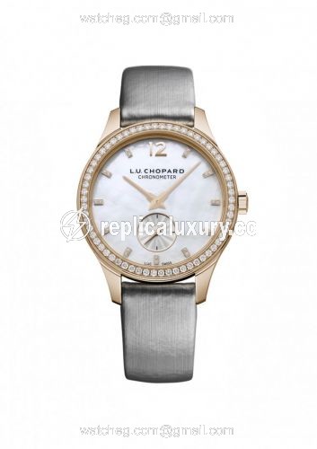Chopard L.U.C XPS 35mm Rose Gold / MOP 131968-5001