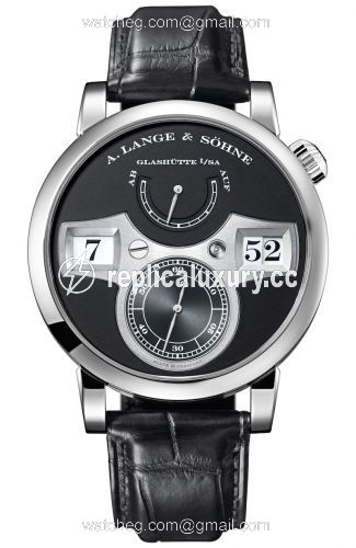 A. Lange & Sohne Zeitwerk White Gold / Black 140.029