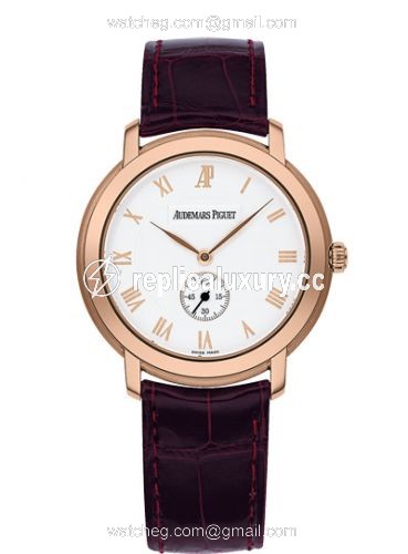 Audemars Piguet Jules Audemars Small Seconds Pink Gold / Silver 15056OR.OO.A067CR.02
