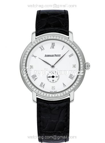 Audemars Piguet Jules Audemars Small Seconds White Gold / Diamond / Silver 15103BC.ZZ.A001CR.02