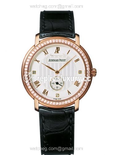 Audemars Piguet Jules Audemars Small Seconds Pink Gold / Diamond / Silver 15103OR.ZZ.A001CR.01