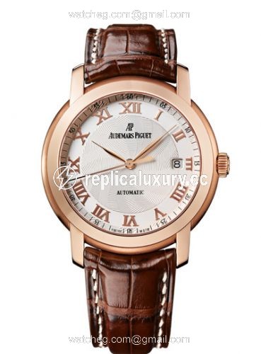 Audemars Piguet Jules Audemars Selfwinding Pink Gold / Silver 15120OR.OO.A088CR.03