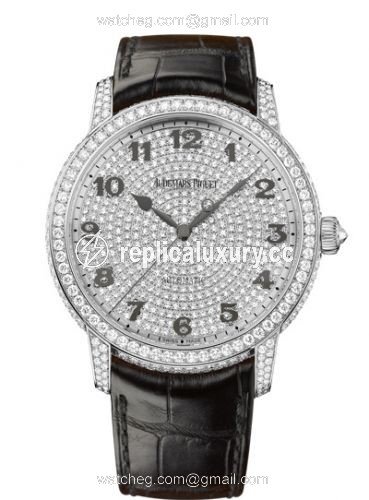 Audemars Piguet Jules Audemars Selfwinding White Gold / Diamond 15159BC.ZZ.D002CR.01