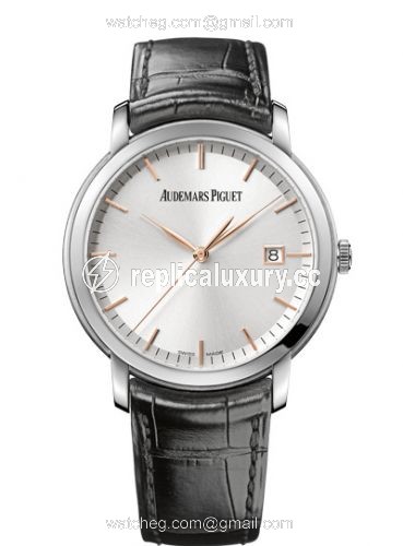 Audemars Piguet Jules Audemars Selfwinding White Gold / Silver 15170BC.OO.A002CR.01