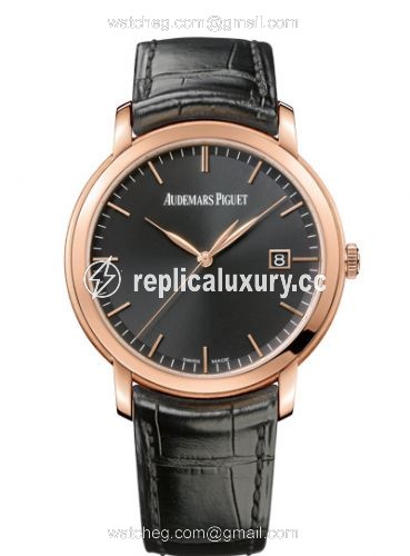 Audemars Piguet Jules Audemars Selfwinding Pink Gold / Black 15170OR.OO.A002CR.01
