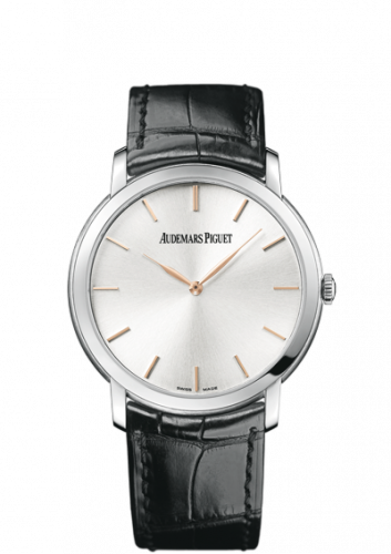 Audemars Piguet Jules Audemars 15180 Extra-Thin White Gold / Silver 15180BC.OO.A002CR.01