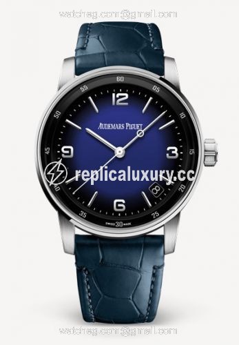Audemars Piguet CODE 11.59 Automatic White Gold / Blue Enamel / Bolshoi 15210BC.OO.A321CR.99