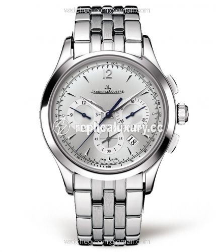 Jaeger-LeCoultre Master Chronograph Stainless Steel / Silver / Bracelet 1538120
