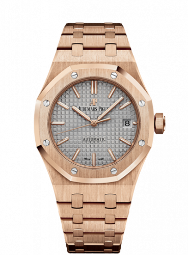 Audemars Piguet Royal Oak 15450 Selfwinding Pink Gold / Grey 15450OR.OO.1256OR.01