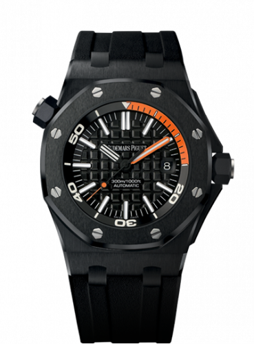 Audemars Piguet Royal Oak Offshore Diver 15707 Black Ceramic / Orange 15707CE.OO.A002CA.01