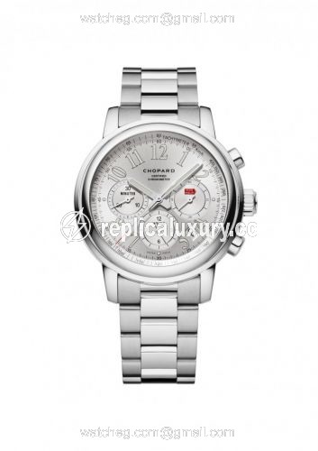 Chopard Mille Miglia Chronograph Silver / Bracelet 158511-3001