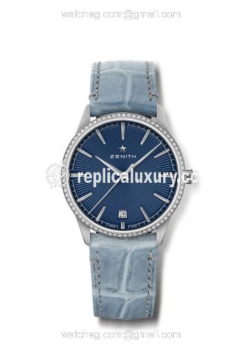 Zenith Elite Classic 36 Stainless Steel / Blue 16.3200.670/02.C832