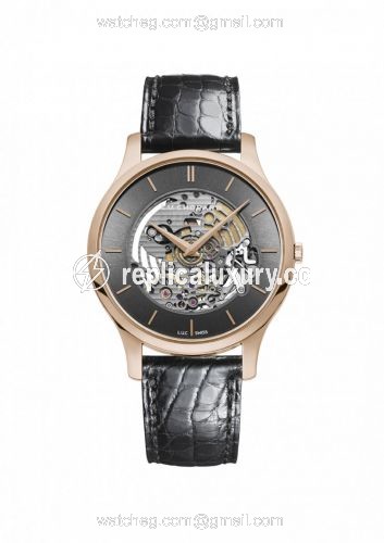 Chopard L.U.C XPS Rose Gold Skeletec Slate 161936-5003