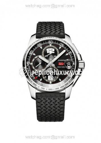 Chopard Mille Miglia Gran Turismo XL Chrono Black / Rubber 168459-3001