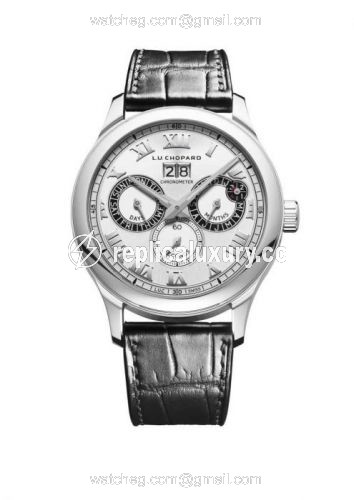Chopard L.U.C Perpetual Twin Stainless Steel / Silver 168561-3001