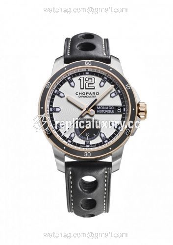 Chopard Grand Prix de Monaco Historique Power Control Rose Gold Bezel 168569-9001