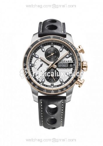 Chopard Grand Prix de Monaco Historique Chrono Rose Gold Bezel 168570-9001