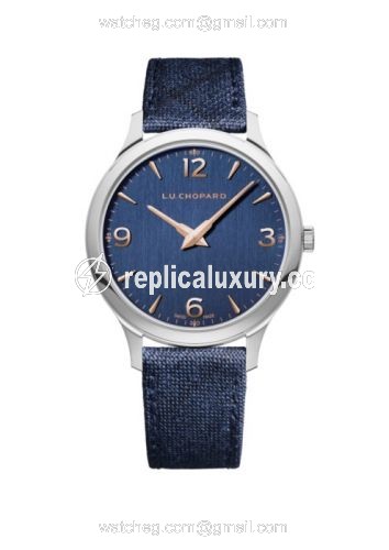 Chopard L.U.C. XP Automatic Stainless Steel / Blue 168592-3002