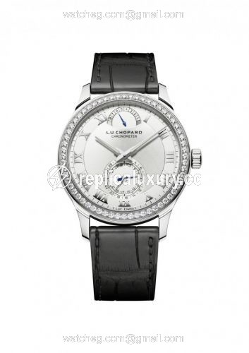 Chopard L.U.C Quattro White Gold / Diamond 171926-1001