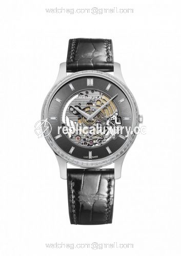 Chopard L.U.C XPS White Gold Skeletec Diamond 171936-1001