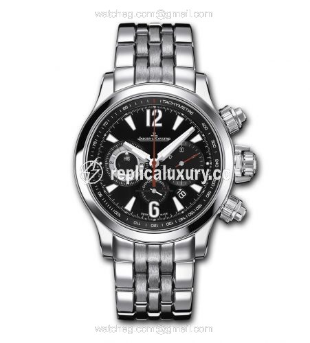 Jaeger-LeCoultre Master Compressor Chronograph Stainless Steel Bracelet 1758121