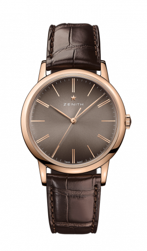 Zenith Elite Classic Rose Gold / Brown / Alligator 18.2290.679/18.C498