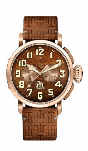 Zenith Pilot Type 20 Chronograph Trinidad 50th Anniversary Edition Rose Gold 18.2430.4069/77.C811