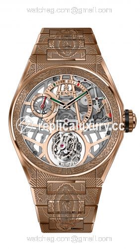 Zenith Defy Zero G Rose Gold / Virgen de Guadelupe Edition 18.9002.8812/76.M9002
