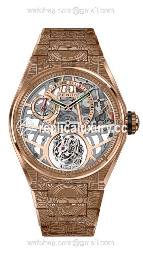 Zenith Defy Zero G Rose Gold / Pirates Edition 18.9003.8812/76.M9003