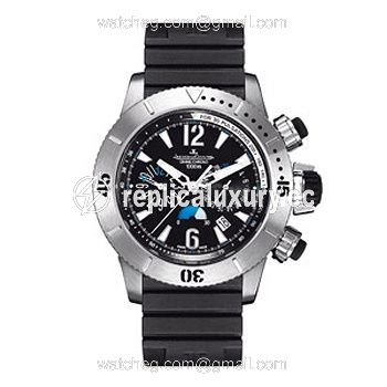 Jaeger-LeCoultre Master Compressor Diver Chronograph Titanium / Rubber 186T670