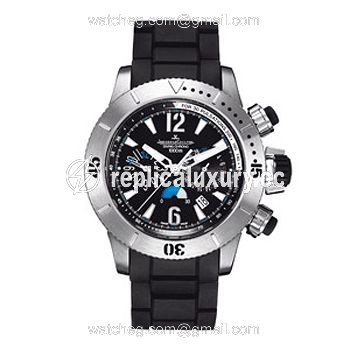 Jaeger-LeCoultre Master Compressor Diver Chronograph Titanium / Rubber Bracelet 186T770 