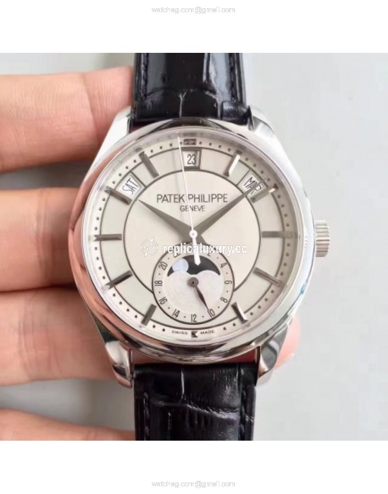 Patek Philippe Annual Calendar 5205G-001 Stainless Steel White 