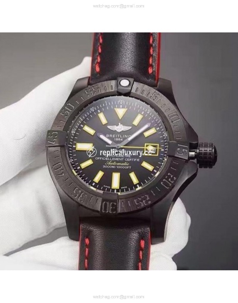 Breitling Avenger II Seawolf Limited Edition M17331E2/I530-101W PVD Black 