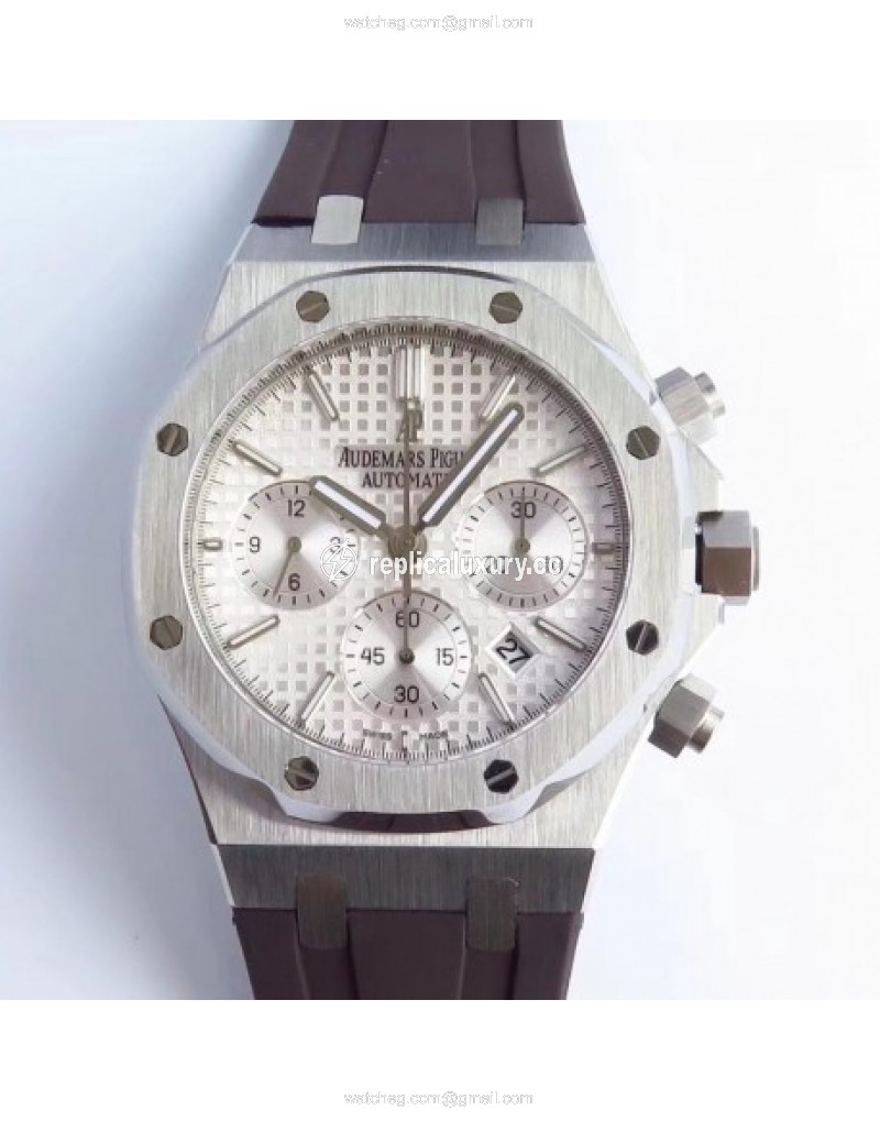 Audemars Piguet Royal Oak Chronograph 26331 JH Stainless Steel Silver 